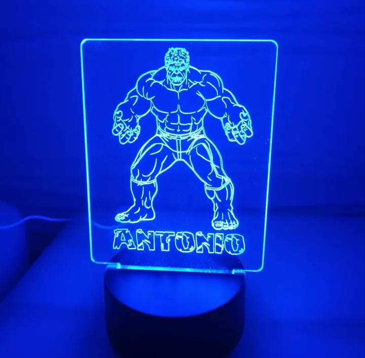 Lámpara LED personalizada